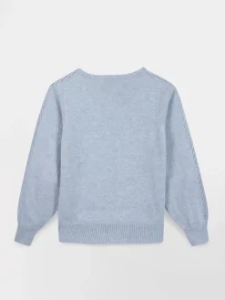 Pull fabriqué en France bleu Victoire