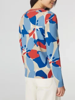 Pull Femme Imprimés Exclusifs Tbs Multico MOANAPUL