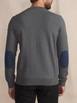 Pull Granit Manches Longues Gris MALIKVER
