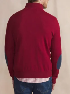 Pull Homme Col Camionneur Bleu MALIKCAM