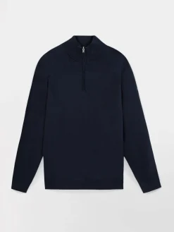 Pull Marine Manches Longues Bleu NOUVICAM
