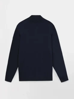 Pull Marine Manches Longues Bleu NOUVICAM