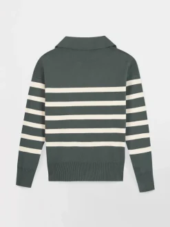 Pull Sapin Manches Longues Vert TUNNICOL