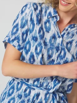 Robe Femme Imprimés Bleus ETIELROB