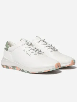 Running femme blanc argile camo JAZZRUN