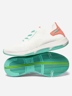 Running femme blanc peche opaline JAZWAVE