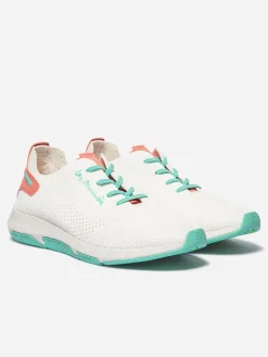 Running femme blanc peche opaline JAZWAVE