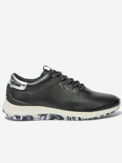 Running Femme Doublée Textile Cuir Camo Marine Silver JAZZRUN