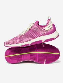 Running femme fuschia et creme JELLINA