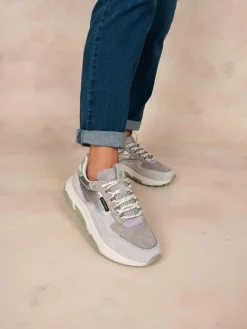 Running femme gris et argile JAZONNE