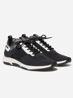 Running femme raye baltic fonce JELLINA