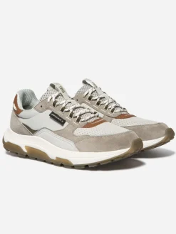 Running homme gris clair et olive JONASSE