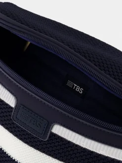 Sac banane femme raye marine JAZABAN