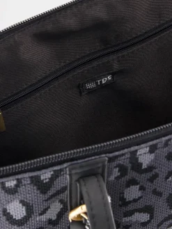 Sac Cabas Femme Knit Recyclé Noir JAZACABA