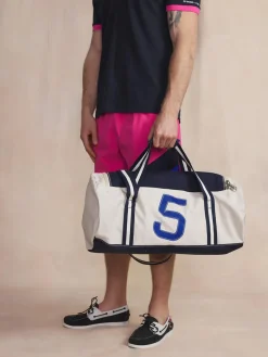 Sac de voyage mixte en Collaboration avec 727 Sailbags