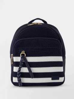 Sac à dos femme raye marine JAZABAG