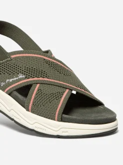 Sandales compensées femme cactus LAIHONA