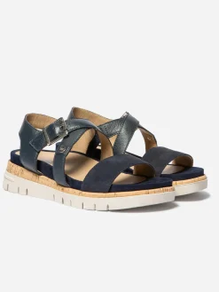 Sandales plates femme matelot ZOELENN