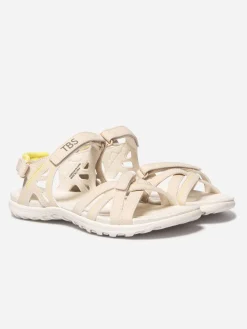 Sandales plates femme nude TREKKER