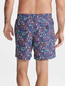 Short de Bain Fabriquée En France Multi Couleur