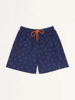 Short de Bain Homme Fabriqué en France Marine