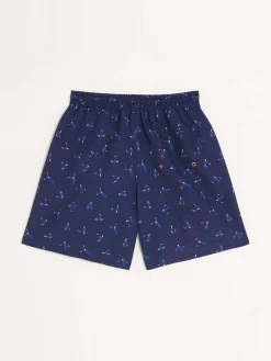 Short de Bain Homme Fabriqué en France Marine