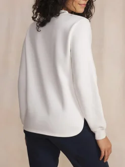 Sweat Arctique Manches Longues Blanc HILDARON