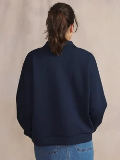 Sweat femme navy ESLYNCAM