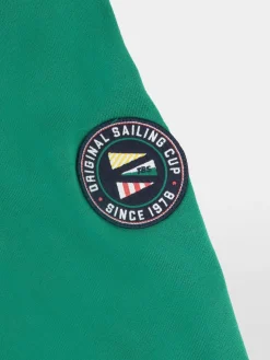 Sweat Homme Molleton Vert GIANIZIP