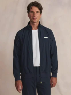 Sweat homme navy USAINZIP