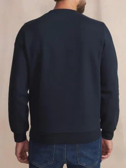 Sweat Marine Manches Longues Bleu ABRAMRON