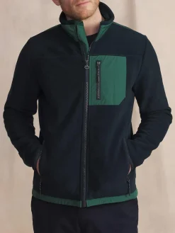 Sweat Marine Manches Longues Bleu CADENZIP