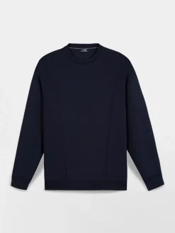 Sweat Marine Manches Longues Bleu HARDARON