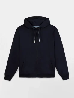 Sweat Marine Manches Longues Bleu JULINZIP