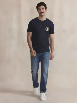 Tee Maille Homme Marine KYSONTEE