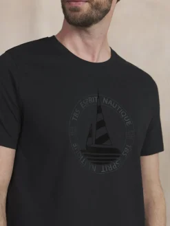 Tee Maille Homme Noir BRIANTEE