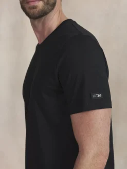 Tee Maille Homme Noir BRIANTEE