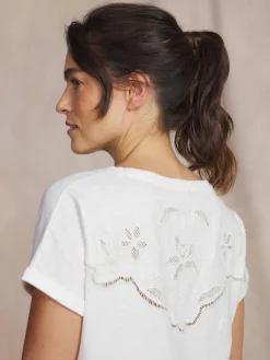Tee-shirt en maille femme arctique MAHIATEE