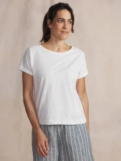 Tee-shirt en maille femme arctique MAHIATEE