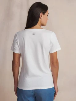 Tee-shirt en maille femme arctique NAMIATEE