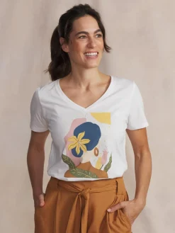 Tee-shirt en maille femme arctique SABBATEE