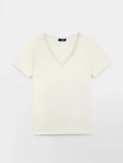 Tee-shirt en maille femme arctique ADAMAVER