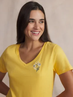 Tee-shirt en maille femme aurore NAMIATEE