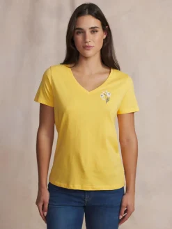 Tee-shirt en maille femme aurore NAMIATEE