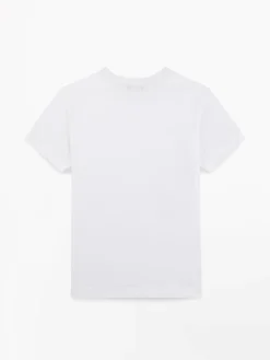 Tee-shirt en maille femme blanc SELIATEE