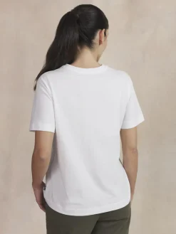 Tee-shirt en maille femme blanc SELIATEE