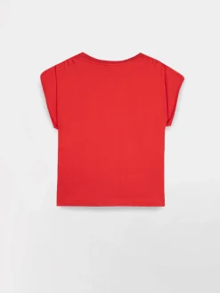 Tee-shirt en maille femme hibiscus ROMMYTEE