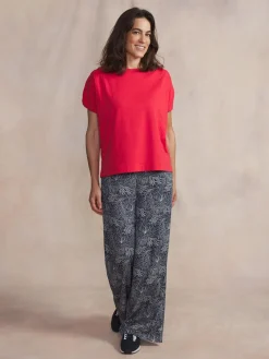 Tee-shirt en maille femme hibiscus ROMMYTEE