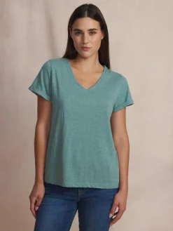 Tee-shirt en maille femme mangrove ADINATEE