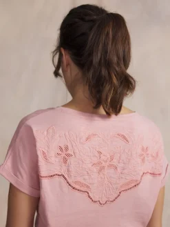 Tee-shirt en maille femme orchidee MAHIATEE